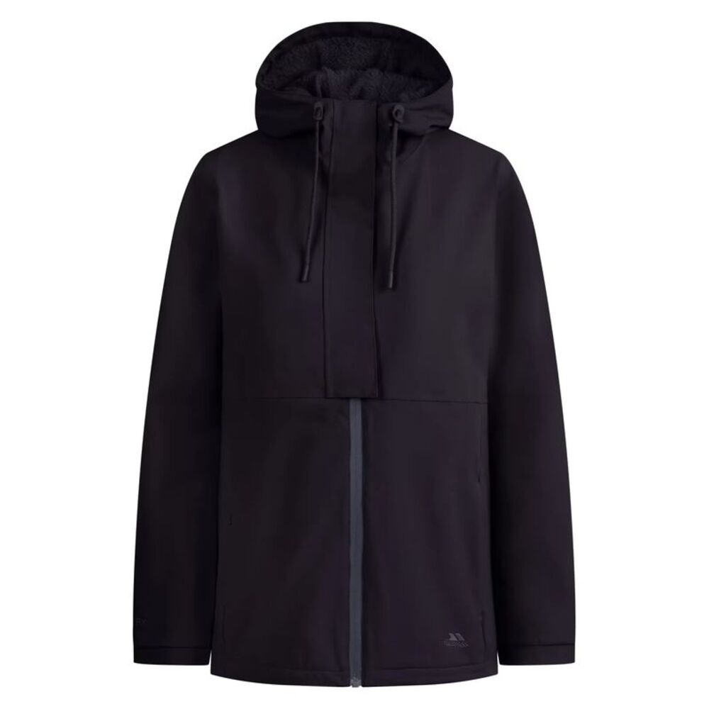 Trespass Womens/Ladies Jodie Waterproof Jacket / Black